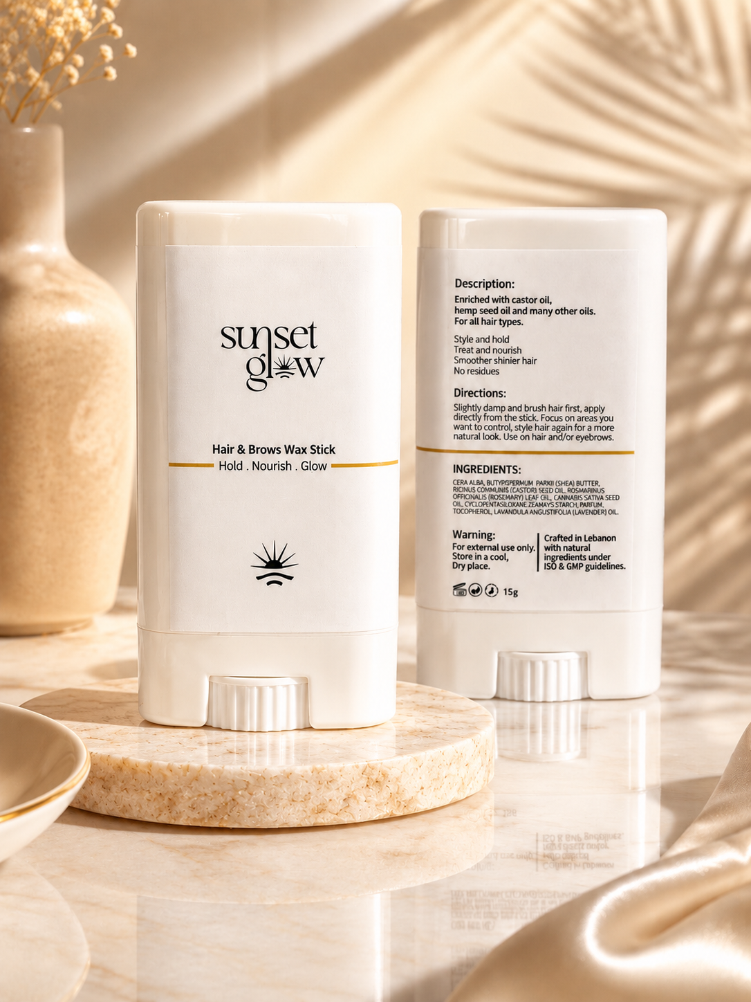 The Hair and Brows Wax Duo