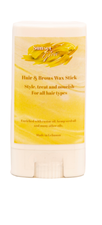 The pack of 2 hair & brows wax stick